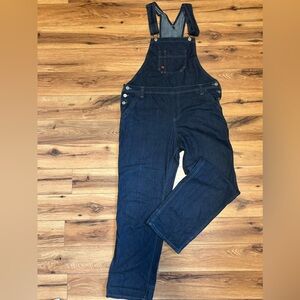 Dickies Dark Wash Denim Overalls